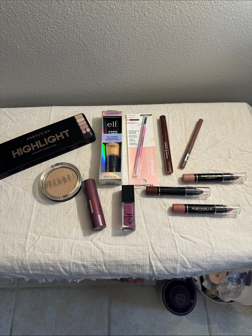 11 pc Assorted Women’s Makeup Set - Neutral & Pink Shades New